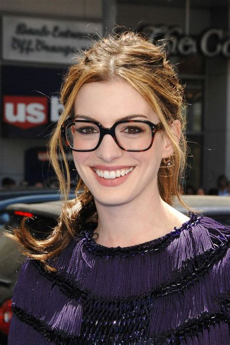 anne hathaway glasses|anne hathaway wearing glasses.